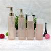 Outlet de Fábrica Conjunto de Garrafas Redondas Retas 110/120/150/180ml Garrafa para Água Emulsão Material de Embalagem Cosmética PET