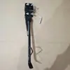 Suporte de bicicleta liga de alumínio apoio único pé de apoio mountain bike suporte lateral escada única ajustável três furos transfronteiriço