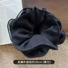 Diadema de Malla Color Caramelo para Niñas, Aro Grande, Doble Capa Plisada, Bola para Coleta Alta, Aro Grande para el Cabello, Dulce Cabeza de Princesa