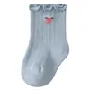 Calcetines para Bebé hasta la Pantorrilla 2026 Primavera Algodón Peinado Recién Nacido Otoño e Invierno Calcetines para Bebé sin Costuras Ajuste Holgado No Aprietan las Piernas