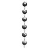 Cadena de Lluvia Negra para Patio Drenaje de Aleros de Villa Cadena de Agua para Fregadero de Canaleta Decoración Cadena de Agua Cadena de Lluvia Cobre Campana de Lluvia