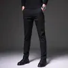 Calça Business Casual de Alta Qualidade Masculina Jiumuwang 2026 Nova Elástica Slim Reta Versátil Primavera e Outono