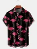 Camisa de Manga Corta para Hombre Estilo Retro Americano de Alta Gama Hawaiana 2024 Nueva Camisa Más Vendida