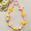 Linda Cadena Dopamina DIY con Uñas de Garra Arriba y Abajo Accesorios Creativos para Colgar en Bolsos Cadena para Muñeca Creativa
