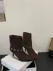 Botines de Tacón Alto Fino con Tachuelas para Mujer, Estilo Europeo y Americano Nuevo Otoño/Invierno 2026, Tallas 35-40