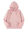 Sudadera con capucha holgada de otoño e invierno 320 g, top para hombre, cálida, estilo idéntico para parejas, color liso, modelo básico, suministro directo de fábrica