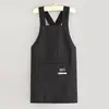 Delantal de Cocina de Moda para Uso Doméstico, Delantal Chaleco Resistente al Agua con Logo Impreso, Chaleco de Trabajo para Catering, Uniforme de Trabajo para Hombres y Mujeres