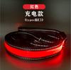 Cuero Reflectante LED Impermeable IPX7 Carga Tipo C Mascota Collar Luminoso Cuadros Collar para Perro Collar Eléctrico para Perro Noche