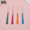 Nó Chinês Esmaltado Nó de Ouro Pingente com Borla Marcador de Página Sachê Acessórios Roupa Pingente de Carro Decoração de Janela Grande Quantidade Preço Favorável