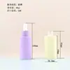 En stock de fábrica Botella gotero con cabeza de goma color macarrón de 40 ml Botella de vidrio de color para aceite esencial Solución madre de esencia dividida en botellas