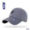 Gorra de Béisbol con Letra Simple para Hombre, Sombrero de Pico Versátil Vintage, Sombrero de Sol para Exteriores, Sombrero de Sombra para Mujer, Verano