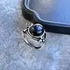 Anillo para Hombres Mayores Apertura Ajustable Estilo de Corte para Mujeres Diseño Retro de Nicho Marca de Moda Anillo de Estilo Frío Dedo Índice