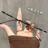Gafas de Titanio Ultraligeras Sin Montura Graduadas para Hombre, Personalizables con Lentes Graduados, Estilo de Alta Gama, Adecuadas para Caras Grandes, Luz Azul Anti-Reflejo, Monturas de Gafas Sin Aro