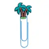 20 Estilos de Clips Decorativos de PVC con Temática de Verano, Material de Oficina, Lindos Marcapáginas, Clips de Papel Creativos para Manualidades