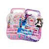Pegatinas para Uñas Infantiles Niñas Pegatinas para Uñas de Bebé Dibujos Animados Lindas Hielo Sofía Princesa Juguetes Pegatinas para Uñas