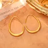 Brincos de Metal Minimalistas Europeus e Americanos em Forma de Gota com um Temperamento de Moda de Alto Padrão, Brincos Versáteis com Design de Nicho e Ganchos de Orelha Estilosos
