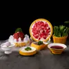 Set de Vajilla de Melamina Personalizado Yangge Plato Comercial para Hotel, Plato para Hot Pot y Barbacoa, Tazón Pequeño de Plástico con Logo Impreso