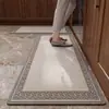 Nuevo Estilo Chino Flor y Pájaro Cocina Diatomeas Alfombrilla Hogar Absorción de Agua Absorción de Aceite Resistente al Desgaste Alfombrilla Anti-suciedad Anti-manchas Alfombrilla Larga