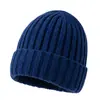 Gorro de Mezcla de Lana para Otoño e Invierno, Gorro Unisex de Lana Cálido Engrosado para Clima Frío, Gorro de Punto con Protección para los Oídos para Exteriores, Gorro de Punto de Exportación