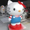 Esculturas Personalizadas de Personajes de Propiedad Intelectual de Dibujos Animados en Fibra de Vidrio Basadas en Imágenes Proporcionadas, Instalaciones Populares para Tomar Fotos para Centros Comerciales y Piezas Decorativas de Exhibición