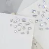 Taladro de uñas mixto Mini tamaño pequeño arte de uñas plano forma especial diamante mixto k 9luz de luna blanco joyería para uñas al por mayor