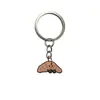 Chaveiro Criativo de Borracha Macia PVC Desenho Animado Gato de Gelatina Fofo Pingente de Bolsa Ornamento para Chave de Carro Pequeno Presente