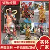 Producción de Estatuas de Bronce del Buda Wang Lingguan, Estatuas de Bronce Puro Doradas y Pintadas del Dios del Fuego Wang Lingguan por la Fábrica de Escultura en Bronce Hengbao Fa