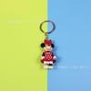 Compatible con Llavero Lego Minifiguras Mickey Marvel Spider-Man Colgante para Mochila Regalo para Pareja Colgante para Estudiante de Primaria