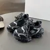 Zapatos Y2K de Padre para Niños de 6 a 12 Años Estilo Primavera/Otoño Malla Transpirable Zapatos Deportivos para Niños y Niñas Suela Gruesa Antideslizante Zapatos Infantiles