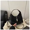 Bolso de Diseño de Nicho con Bloques de Color de Moda Nuevo 2025 para Mujer, Bolso de Dumpling Lindo y a la Moda para el Trayecto, Bolso de Mano de Dumpling Elegante