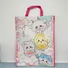 Bolsa Portátil para Documentos A4 Sanrio, Bolso Impermeable con Cadena de Kuromi Cinnamoroll, Bolsa para Guardar Exámenes y Documentos