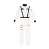 Fantasias de Halloween para Crianças, Adultos, Homens e Mulheres, Performance Cosplay, Trajes Espaciais, Roupas de Astronauta, Roupas de Piloto