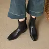 2026 Novas Botas Retrô de Camurça com Retalhos, Aumento Interno de Altura, Elásticas, Emagrecedoras, Femininas, Bico Quadrado, Elegantes, Botas Curtas Emagrecedoras, Botas Meia