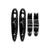 Adecuado para Harley 883 1200 cola blanda sucesor gordo intermitente trasero soporte de cambio trasero extensión de intermitente