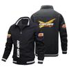 Otoño 2023 Chaqueta Deportiva Fina para Hombre Estándar Casual Holgada Talla Grande Uniforme de Béisbol Sudadera Personalizada Versátil
