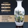 Cerâmica Jingdezhen Bambu Fugui Estudo Chão Grande Vaso Ornamentos Retro Sala de Estar Gabinete de TV Arranjo de Flores Artesanato