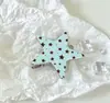 Pinza para Flequillo Simple Pinza Lateral Celebridad de Internet Estilo Coreano Estrella Puntos Clips para el Cabello Dulce Femenino Moderno Accesorios para el Cabello sin Costuras Pinza para el Cabello