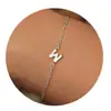 Pulsera de Letras Nueva Transfronteriza de Amazon, Moderna, Fina y Elegante, Joyería de Mano Versátil para Mujeres, Uso Diario y Fiestas