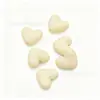 Corazón de Acrílico Estrella Color Sólido Único Cadena para Llavero DIY con Cuentas Cadena para Teléfono Móvil Banda de Goma Joyería Dopamina Accesorios