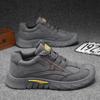 Zapatos de Hombre Verano 2025 Nuevos Zapatos de Trabajo Resistentes al Desgaste para Exterior de Corte Bajo Casual Moda Transfronteriza Zapatos de Seguridad Casuales para Hombre