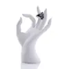 Suporte de colar modelo retrato suporte de joias suporte de brincos mão orelha anel suporte de exibição de joias anel pulseira rack de armazenamento de acessórios