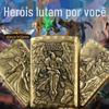 Cabelo misto aleatório não escolha personagens LOL bronze Liga das Lendas isqueiro a querosene Ah Lu Lan House Internet Café Presente