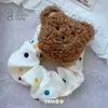 Horquilla con lazo rojo de angora, adorable gatito de peluche, clip grande BB, diadema de dibujos animados, accesorios para el cabello para mujer