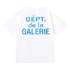 Marca de moda estilo americano GALLERY DEPT de la GALERIE Camiseta clássica de manga curta com estampa de fio duplo para homens