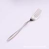 Juego de Cubiertos Occidentales de Acero Inoxidable 304, Cuchillo, Tenedor, Cuchara, Cucharilla de Té, Juego de Cuatro Piezas, Vajilla Estilo Occidental, Estilo Nórdico, Mango Largo, Uso Doméstico