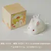 Regalos prácticos para el Festival de Mediados de Otoño para clientes, regalos creativos de fragancias, adornos de escritorio hechos a mano con cera de soja, velas aromáticas de conejo