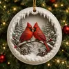 Adorno Cardenal Nuevo Producto Transfronterizo Decoración de Cardenal Navideño Adorno para Árbol de Navidad S