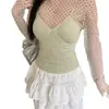 Ruth Renda Estilo Coreano com Alça Fina e Bojo Colete Feminino Emagrecedor Base Slim-fit Roupa Externa Costas Bonitas Francesas