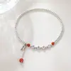 Nuevo Tobillera Retro Estilo Chino de Paz y Alegría para Mujer, Diseño Único, Joyería para el Pie Versátil, Tobillera Simple y Exquisita para Mujer