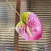 Impreso en 3D Anturio Palmera Grulla de Fuego Artificial Arreglo para Salón de Bodas Arreglo Floral Decoración del Hogar Plantas Verdes Artificiales y Flores Artificiales